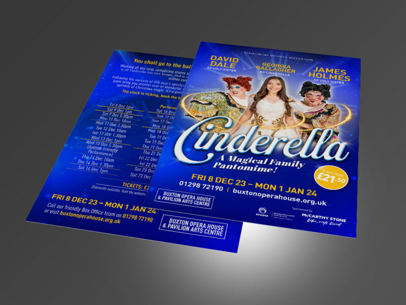 BOH Cinderella A5 Leaflet