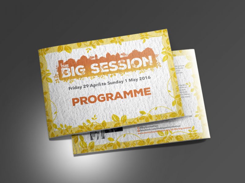 Buxton Opera House Big Session Programme A5  Leaflets &#038; Flyers BOH Big Session Programme v1 800x600