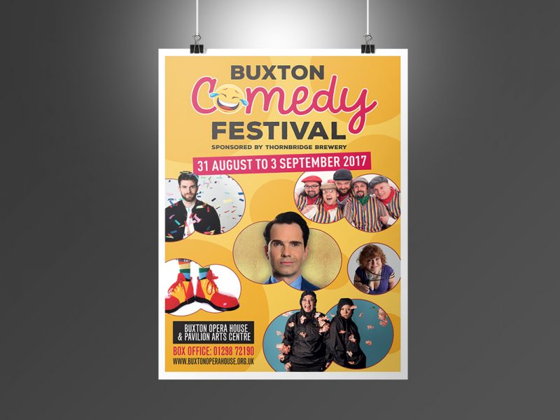 Buxton Opera House Comedy Festival Poster