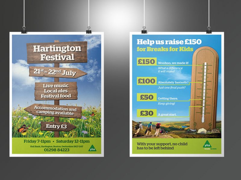 YHA event posters