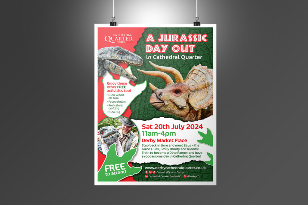 CQ Jurassic Day Out poster