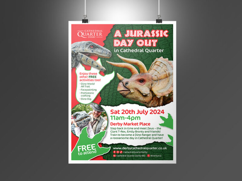 CQ Jurassic Day Out poster