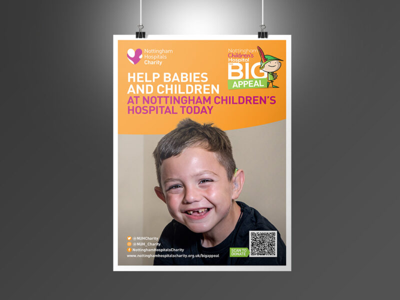 NHC Big Appeal Leaflet Relaunch poster