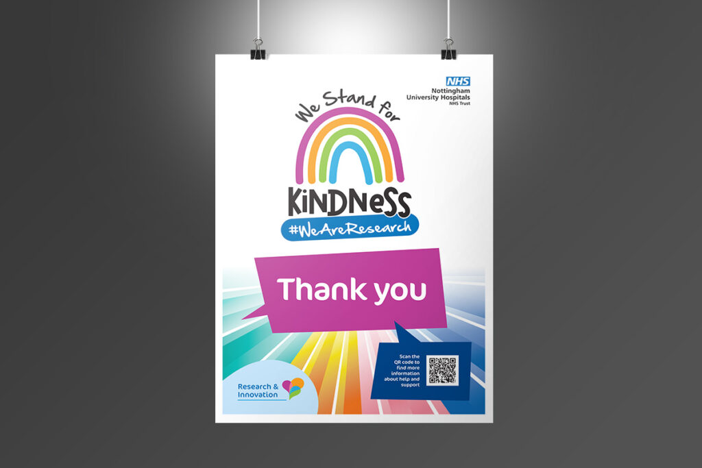 NUH We stand for Kindness poster